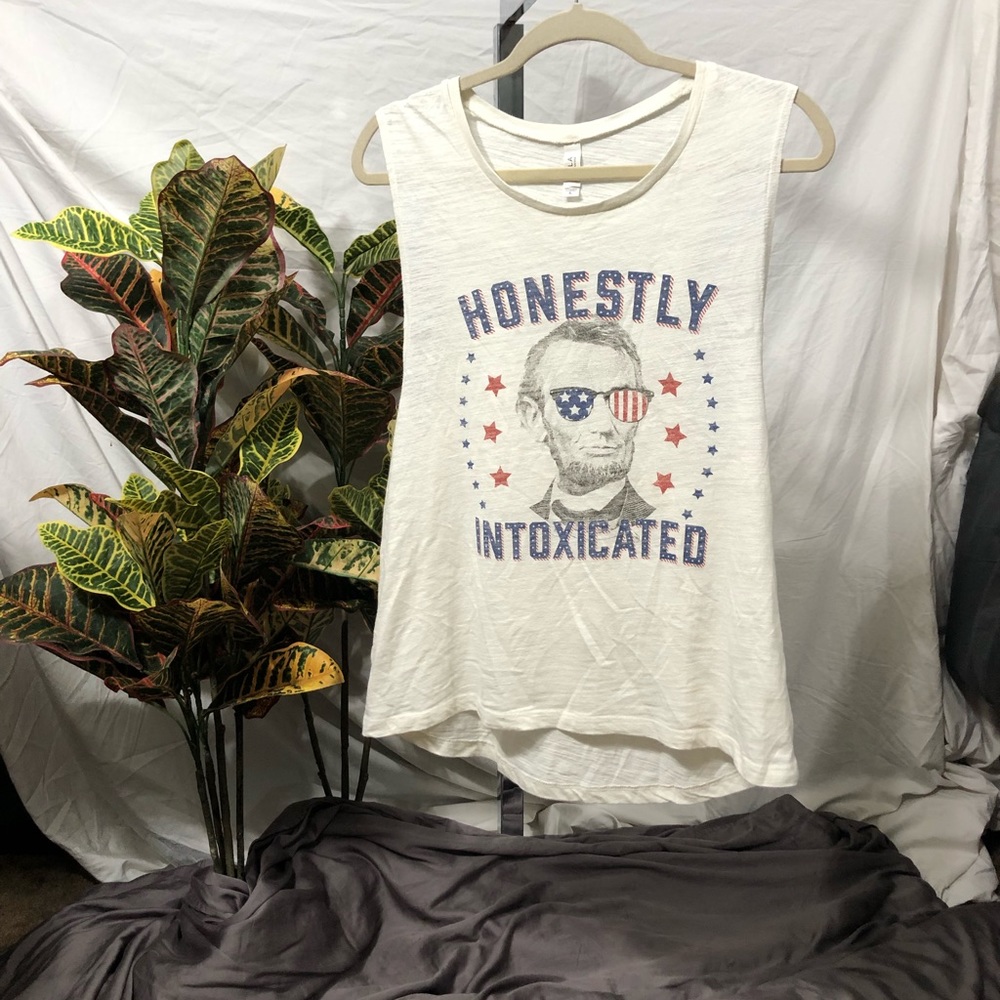 Honestly Intoxicated Abe Lincoln tank